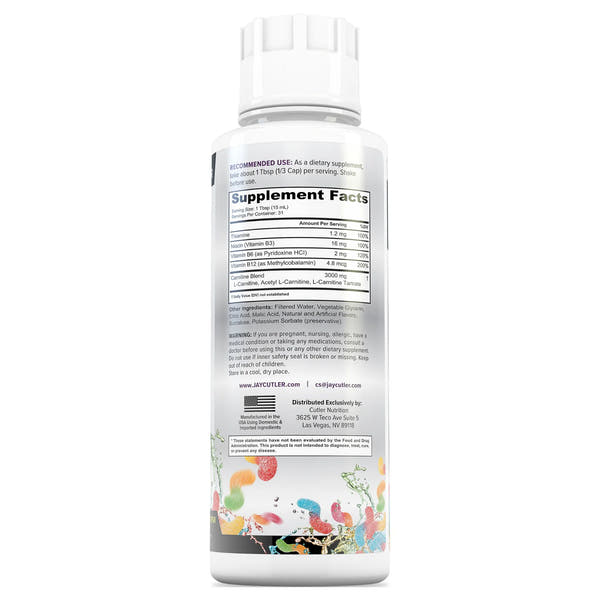 Cutler Nutrition Liquid Carnitine 3000
